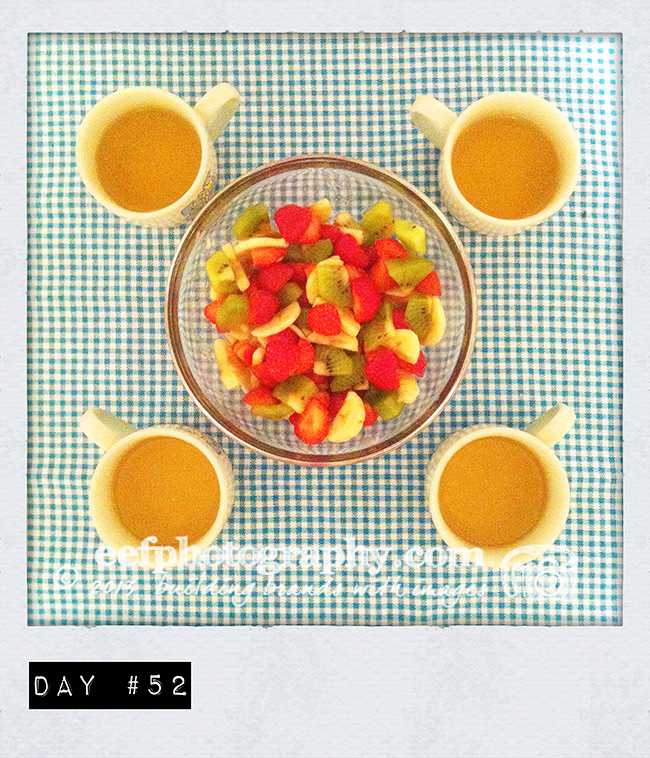 100 days of breakfast, personal project iphone photography